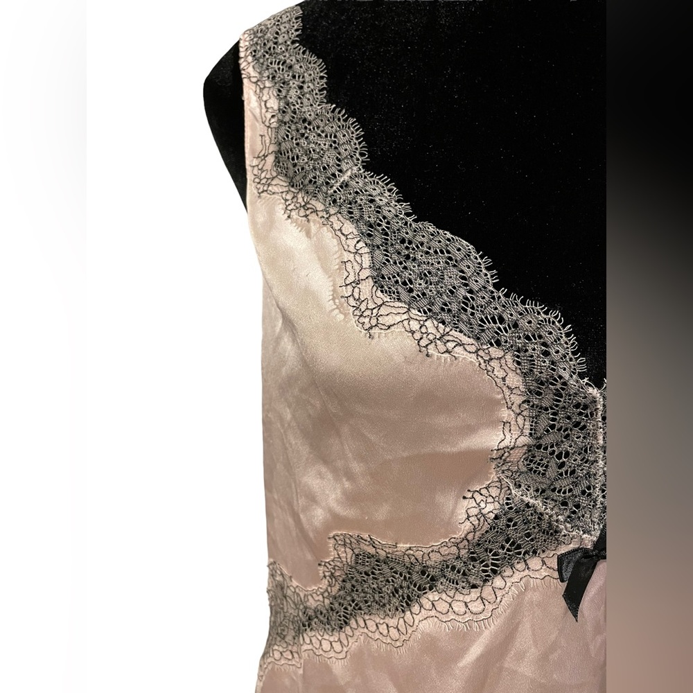 Victoria’s Secret Pink Whimsygoth Barbie Sultry Retro Coquette Lace Lingerie Top - Picture 2 of 10